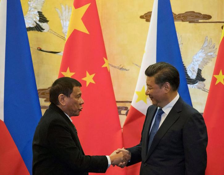 Từ ngày 18 - 21/10/2016, Tổng thống Philippines Rodrigo Duterte tiến hành chuyến thăm 