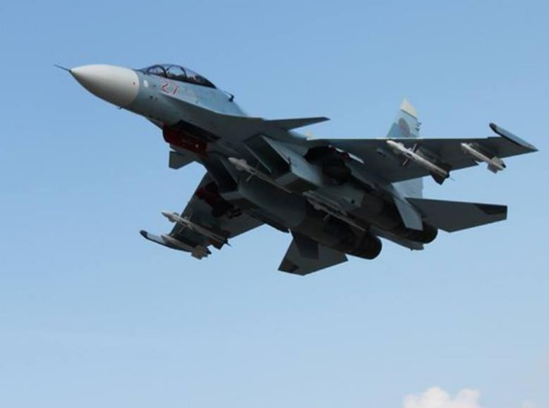 Máy bay chiến đấu Su-30SM Nga. Ảnh: Huanqiu