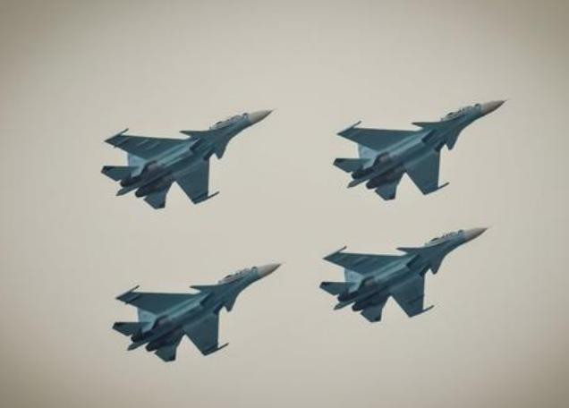 Máy bay chiến đấu Su-30SM Nga. Ảnh: Chinanews