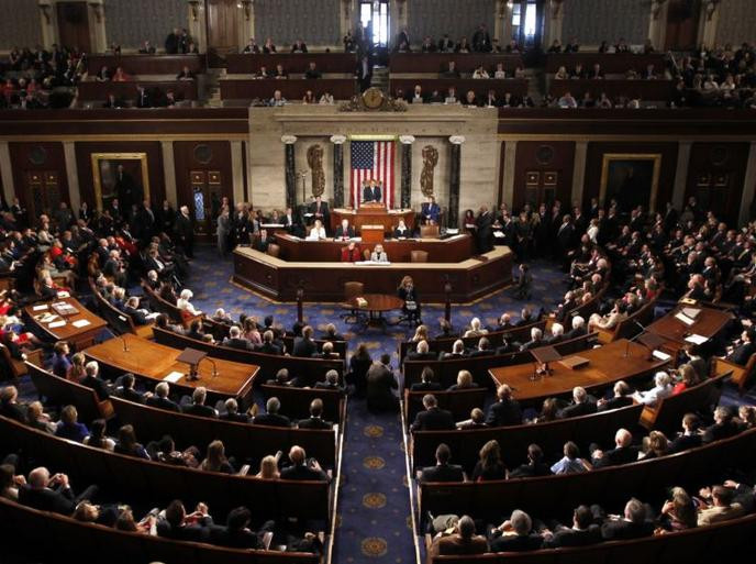 Hạ viện Mỹ. Ảnh: VOA