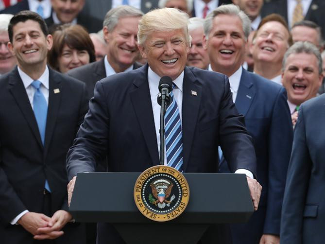 Tổng thống Mỹ Donald Trump. Ảnh: The Economic Times