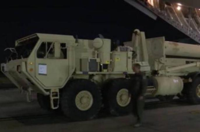 Mỹ đã triển khai THAAD ở Hàn Quốc. Ảnh: Sina
