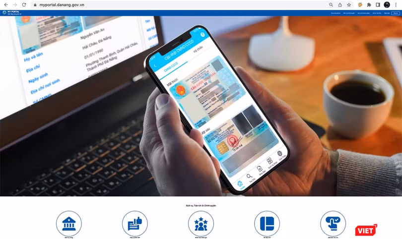 Đà Nẵng sử dụng nền tảng Công dân số - My Portal phục vụ dịch vụ công trực tuyến