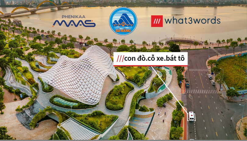 Công nghệ định vị chính xác "what3words" trên ứng dụng