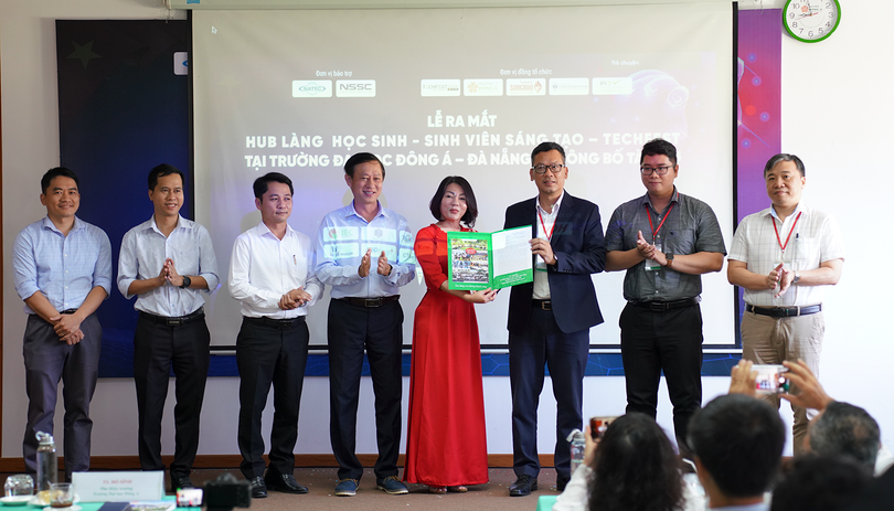 Buổi ra mắt Hub Làng học sinh, sinh viên sáng tạo-Techfest Đà Nẵng tại ĐH Đông Á (Đà Nẵng)