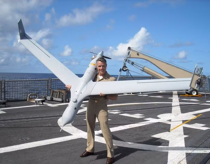 Máy bay do thám không người lái cỡ nhỏ Scan Eagle Mỹ. Ảnh: Model Airplane News.