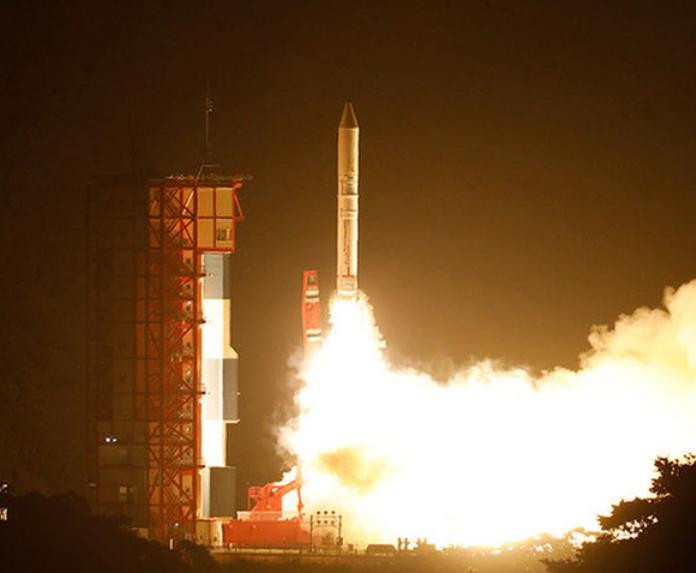 Tên lửa đẩy Epsilon do Nhật Bản tự phát triển. Ảnh: Space.