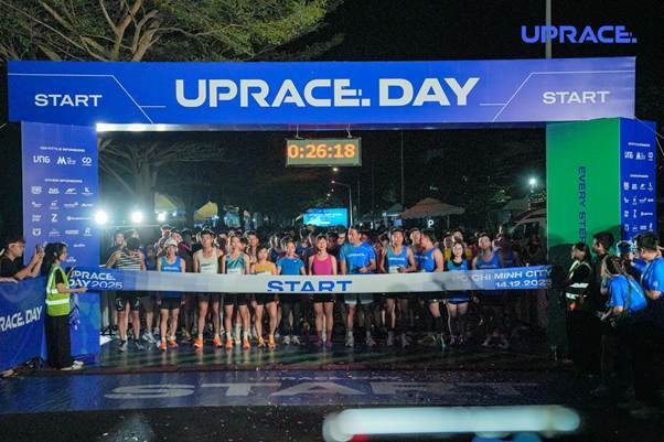 UpRace Day tại TP Hồ Chí Minh ngày 14/12. Ảnh: VNG