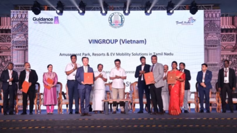 Vingroup ký kết MOU với bang Tamil Nadu, củng cố hệ sinh thái đa ngành tại Ấn Độ