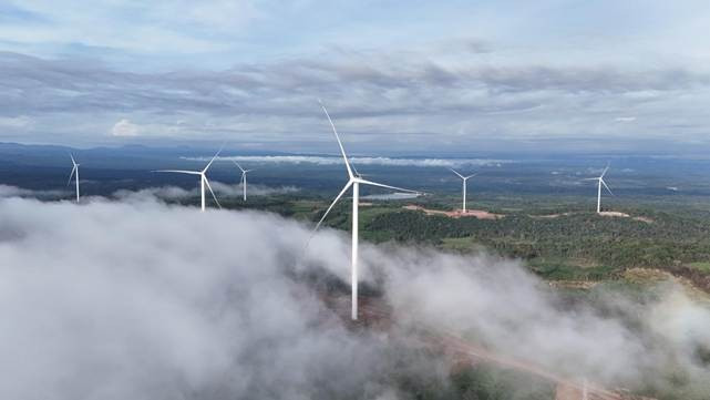 Nhà máy điện gió Savan 1 chính thức vận hành thương mại vào ngày 26/12