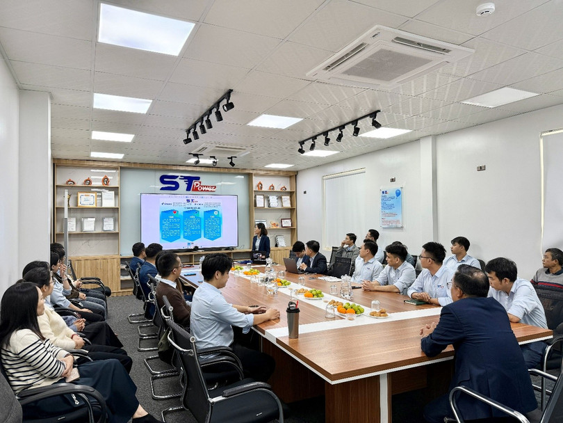 Đại diện Ban lãnh đạo tiếp tục nhấn mạnh ba giá trị cốt lõi “Tâm – Tiến – Tạo”.