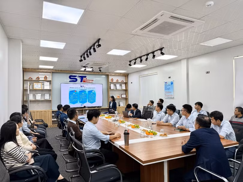 Đại diện Ban lãnh đạo tiếp tục nhấn mạnh ba giá trị cốt lõi “Tâm – Tiến – Tạo”.