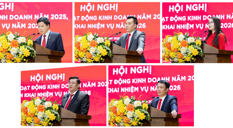 Đại diện các đơn vị trình bày tham luận tại Hội nghị