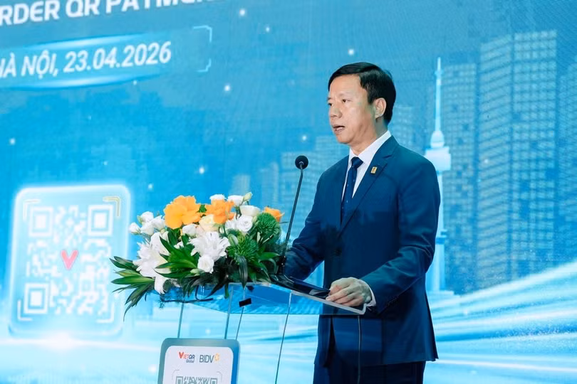 Ông Nguyễn Quang Minh – Tổng Giám đốc NAPAS - phát biểu tại sự kiện