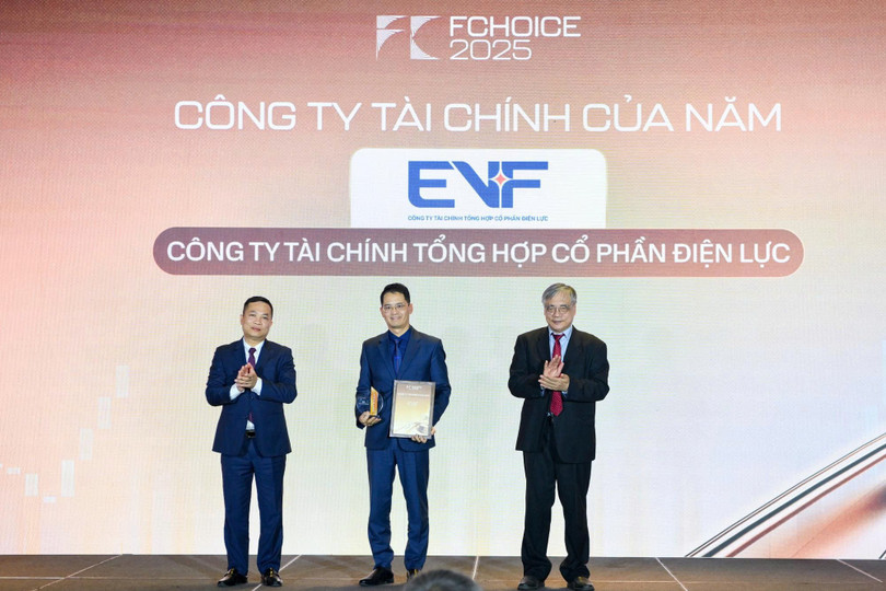 Công ty Tài chính Tổng hợp Cổ phần Điện lực (EVF) đã được vinh danh là “Công ty Tài chính của năm”