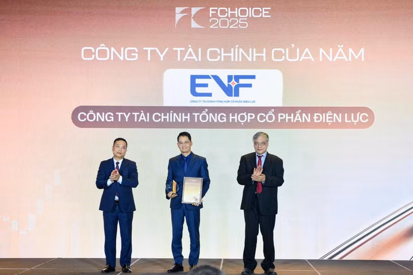 Công ty Tài chính Tổng hợp Cổ phần Điện lực (EVF) đã được vinh danh là “Công ty Tài chính của năm”