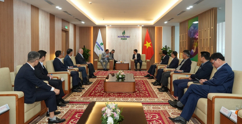 Toàn cảnh buổi làm việc giữa PV Power và GE Vernova.