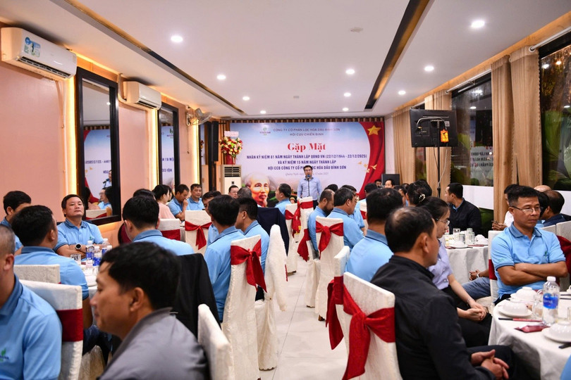 Toàn cảnh buổi gặp mặt truyền thống trang trọng, ấm áp nghĩa tình đồng đội của Hội CCB BSR.