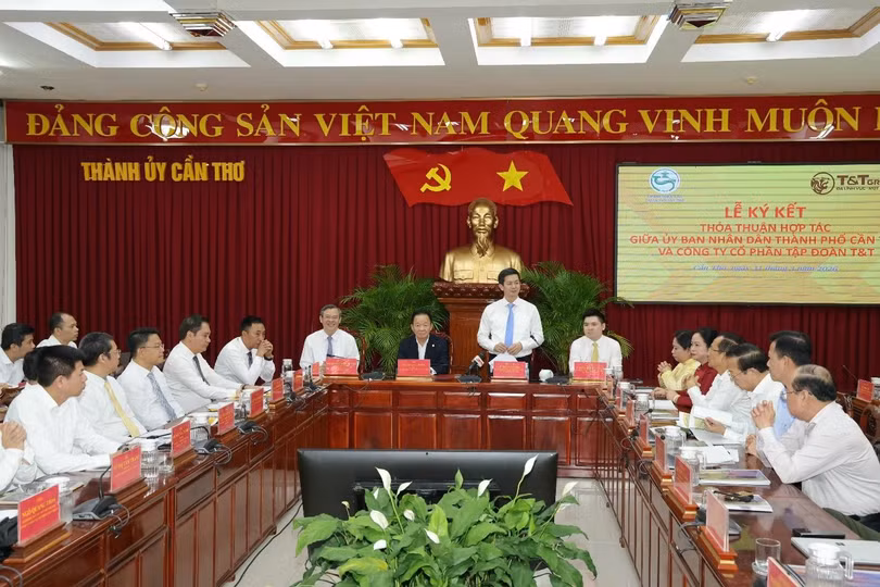 Quang cảnh lễ ký kết