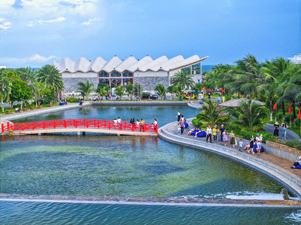 Không gian xanh mát tại The Maris Vũng Tàu