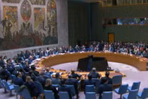 Các nhà ngoại giao tập trung tại Hội đồng Bảo an Liên hợp quốc để thảo luận về cuộc khủng hoảng đang diễn biến nhanh chóng ở Iran và toàn bộ khu vực Trung Đông. Ảnh: UN.