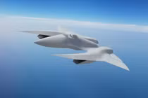 Ảnh đồ họa về mẫu chiến đấu cơ SM-39 Razor. Ảnh: Stavatti.