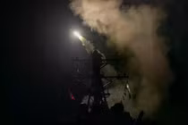 Tên lửa hành trình Tomahawk là một phần của chiến lược tấn công được phát động nhằm vào Iran trong chiến dịch "Epic Fury". Ảnh: Hải quân Mỹ.