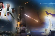 Các nước vùng Vịnh áp kiềm chế chiến lược để không bị kéo vào một chiến tiêu hao với Iran. Ảnh: RT.