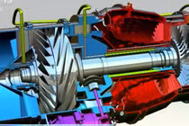 Hình ảnh minh họa nguyên lý hoạt động của động cơ phản lực ramjet. Ảnh: CCTV.