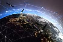 Đại học Thanh Hoa cho biết mạng lưới định vị mới của họ sử dụng tín hiệu ánh sáng mã hóa từ các vệ tinh dẫn đường. Ảnh: Shutterstock.