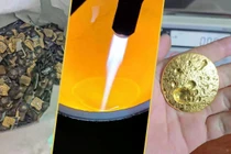 Một video lan truyền trên mạng về một người đàn ông chiết xuất vàng từ thẻ SIM đã dẫn đến sự bùng nổ doanh số bán thẻ SIM. Ảnh: SCMP.