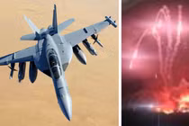 EA-18G đóng vai trò trung tâm trong việc phá hủy hệ thống tên lửa phòng không của Venezuela. Ảnh: MW.