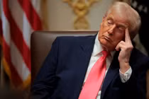 Tổng thống Mỹ Donald Trump nói về khả năng tấn công trên bộ nhằm vào Venezuela. Ảnh: Getty.