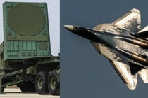 Radar phòng không Patriot và máy bay chiến đấu Su-57. Ảnh: MW.