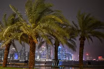 Qatar đã nỗ lực chuyển mình thành một điểm đến du lịch và trung tâm kinh doanh, tài chính quốc tế. Ảnh: AFP.
