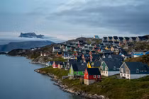 Hình ảnh Nuuk, Greenland, chụp ngày 13/8/2025. Ảnh: Getty.