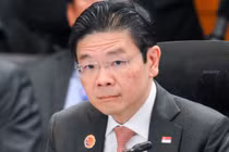 Thủ tướng Singapore Lawrence Wong tham dự Hội nghị thượng đỉnh ASEAN tại Kuala Lumpur vào tháng 10/2025. Ảnh: DPA.