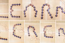 Các siêu vật liệu mới đã học được các chữ cái tạo thành chữ 'learn' (học) và 'leren' trong tiếng Hà Lan. Ảnh: IE.