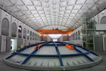 Hình ảnh lõi của tổ hợp lò phản ứng CHIEF1300. Tổ hợp CHIEF1900 mới nhất do Tập đoàn Điện hạt nhân Thượng Hải chế tạo và đã được vận chuyển đến Đại học Chiết Giang tuần trước để lắp đặt. Ảnh: Xinhua.