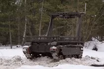 Robot mặt đất BIZON-L.. Ảnh: IE.