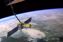 Vệ tinh NISAR đang hoạt động trên quỹ đạo Trái Đất. Ảnh: Wiki.