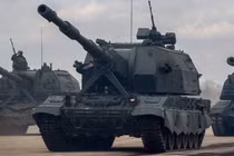 Pháo tự hành Nga 2S35 Koalitsiya-SV 152 mm. Ảnh: MW.
