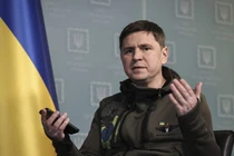 Ông Mikhail Podoliak, cố vấn cấp cao của Tổng thống Ukraine Volodymyr Zelensky. Ảnh: Getty.