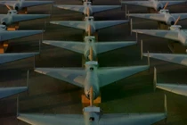 Mẫu UAV mới của Mỹ có thiết kế dựa trên mẫu Shahed-136 của Iran. Ảnh: IE.