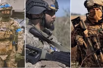 Nhân viên hợp đồng người Mỹ, Colombia và Ba Lan tại Ukraine. Ảnh: MW.