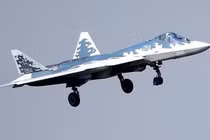 Chiến đấu cơ tàng hình Su-57 của Nga. Ảnh: MW.