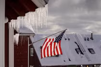 Lãnh sự quán Mỹ tại Nuuk, Greenland, năm 2025. Ảnh: Zuma.