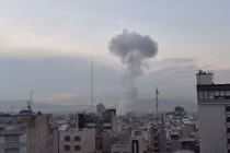 Một cuộc không kích của Israel vào Tehran ngày 1/4. Ảnh: Getty.