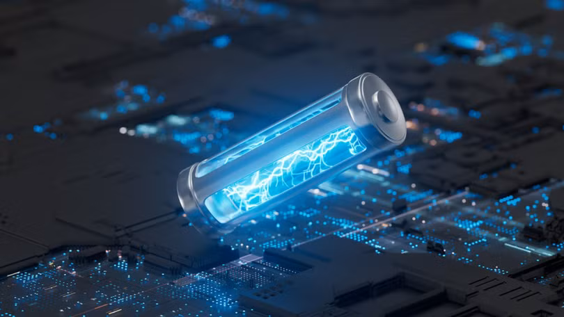 Ảnh minh hoạ mô phỏng công nghệ pin tiên tiến. Ảnh: istock.