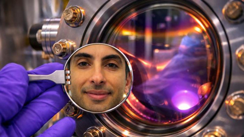 Vật liệu chip máy tính mới lấy cảm hứng từ não người có thể cắt giảm mạnh mức tiêu thụ năng lượng của AI. Ảnh: IE.